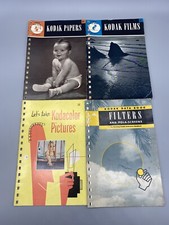 Kodak Data Book Lot Of 4 Vintage Guides Papers Films Filters