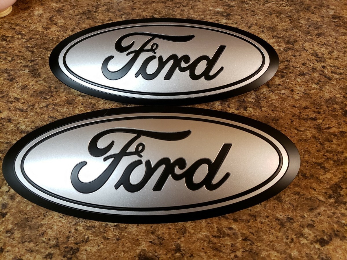 2024-25 FORD RANGER front and rear emblem MATTE black and ICONIC