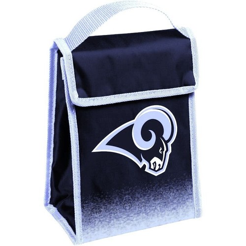 Bolso de almuerzo aislado con logotipo de equipo de la NFL para fanáticos deportivos caja enfriador almacenamiento fútbol americano - Imagen 15 de 16