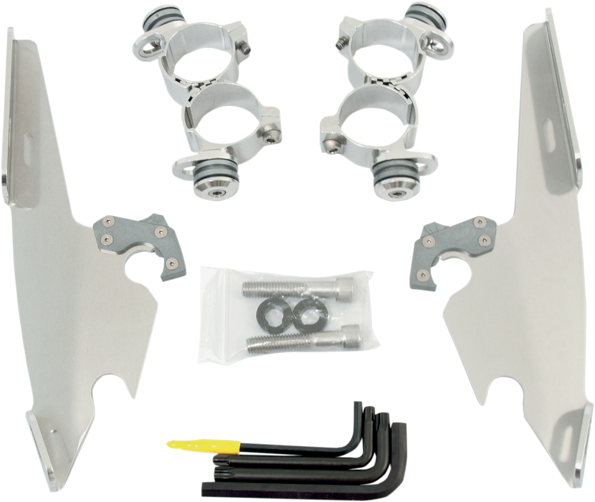 Memphis Shades Trigger Lock Mount Kit For Fatsslim Windshields 