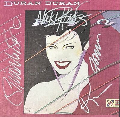 Duran Duran Signed Album Nick Rhodes John Roger Taylor Simon Le Bon Autographed