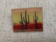 BPOE Elks Lodge 385 Arizona South DDGER Cactus Hat Lapel Pin Pinback