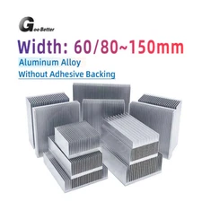 Alu Heatsink Heat Sink Cooling Fin Cooler Heatsink Heat Management Various Sizes