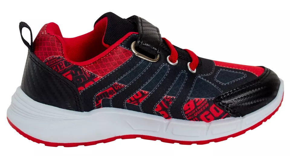 Disney Cars Light Up Trainers Boys Lightning McQueen Flashing Skate Sports Shoes - Image 2 of 4