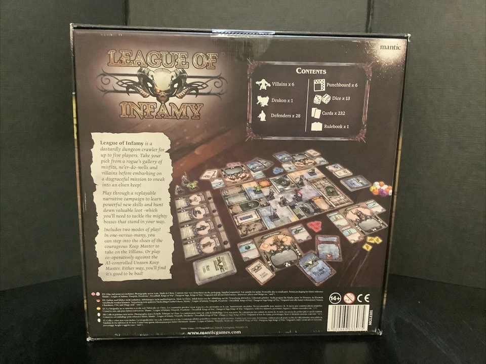 League of Infamy Mantic Games New Open Box - Image 2 of 4