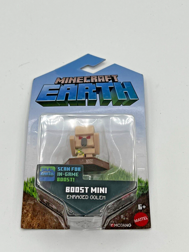 New NIP Minecraft Earth Boost Mini Action Figure Enraged Golem Mattel ...