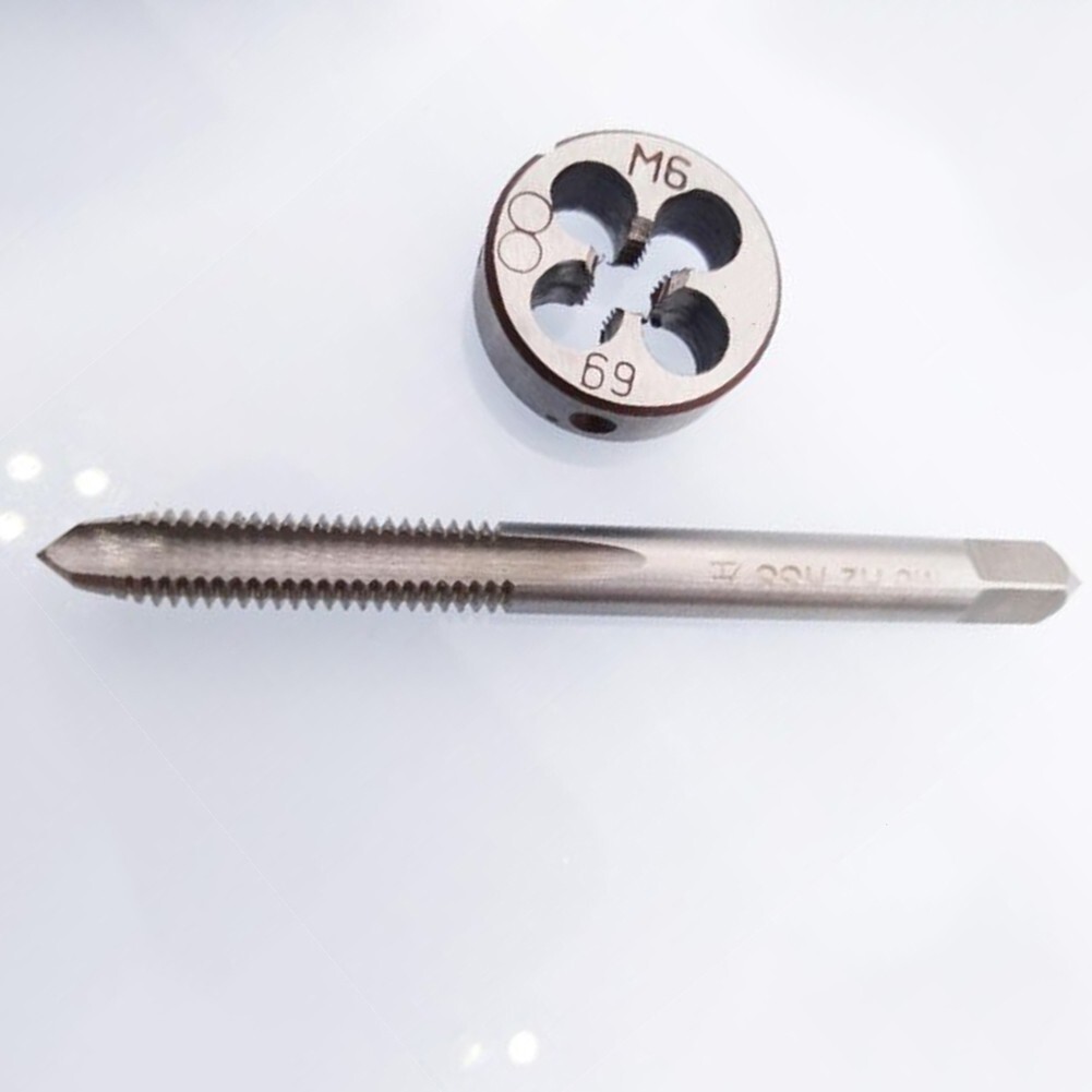HSS M6 X 1mm Tap Fine Thread & Die Metric Thread Left Hand Tool For Zinc Alloys eBay