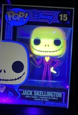 Funko • Blacklight • NBX The Nightmare Before Christmas • Jack Skellington w/Pro