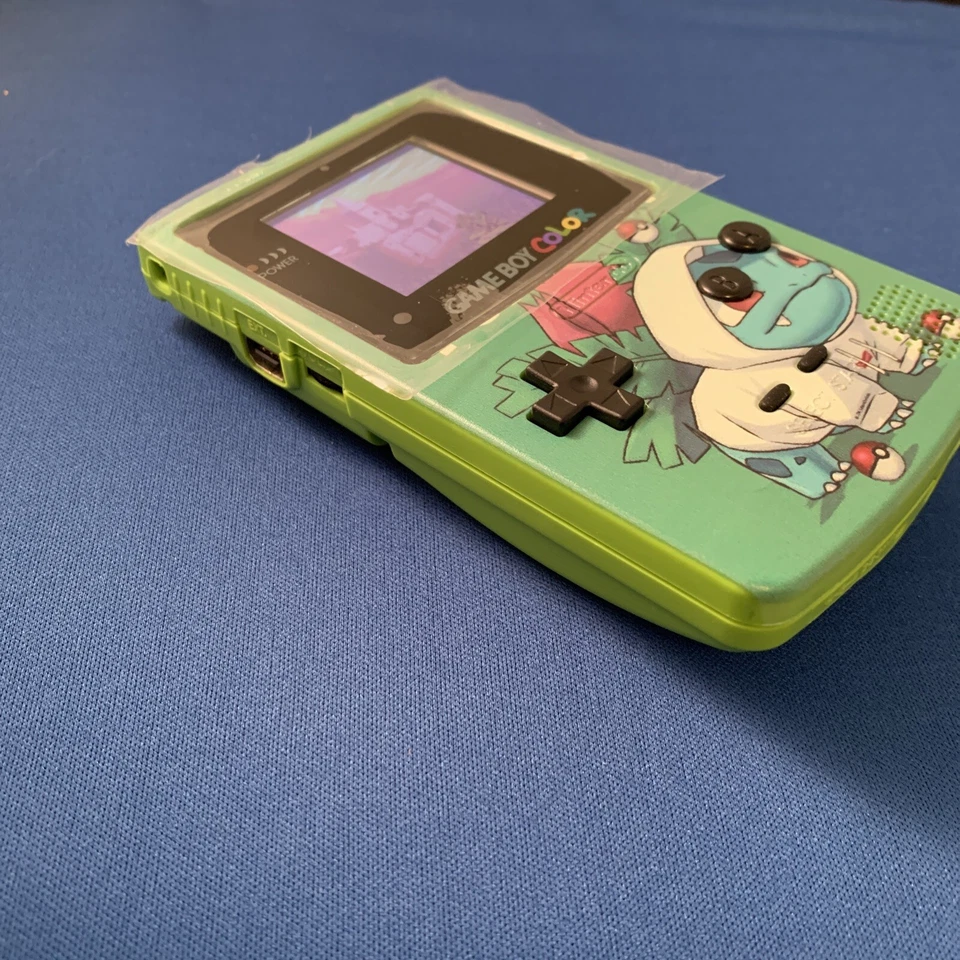 Ivysaur Pokemon UV Printed Gameboy Color Backlit Screen Dimmer & Color Change - Image 3 of 4