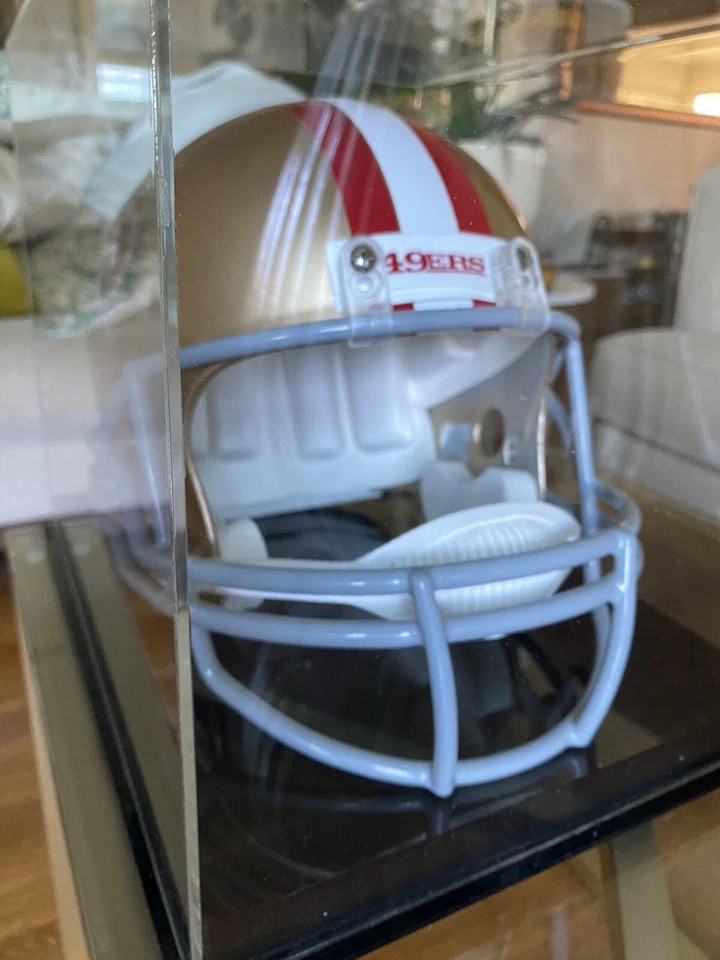 Casco autografiado tamaño completo réplica Colin Kaepernick San Francisco 49’rs. PSA Foto 4 de 4