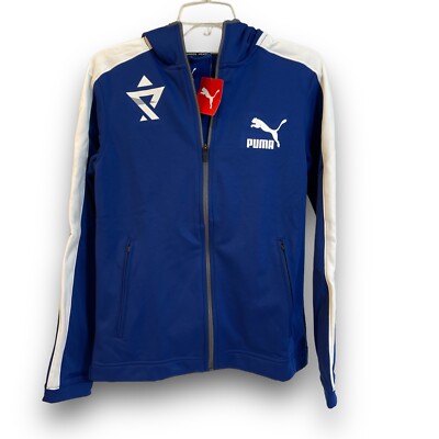 PUMA Track Jacket Adult Small S Sky Digg Elite