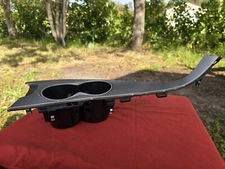 17-20 INFINITI Q50 FRONT CENTER CONSOLE CUP HOLDER UPPER PANEL TRIM BEZEL OEM