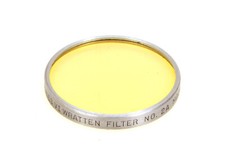Kodak Series VI Wratten No. 2A Drop-In Yellow Lens Filter.
