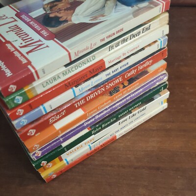 11 x Mills and Boon Sexy Books Erotic Romance Nobles Bulk Lot Bundle Vintage