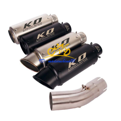 Motorcycle Slip on for Kawasaki Z900RS Exhaust Muffler Escape Connect Link Pipe