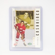 Ted Lindsay Enshrined 2003 Parkhurst Original Six Detroit #85