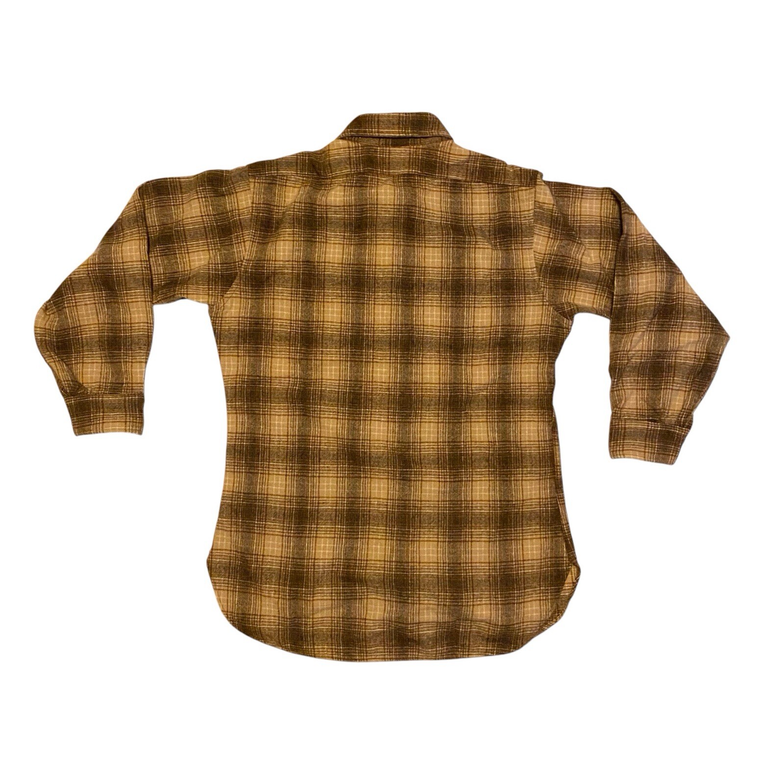 Pendleton Vintage Wool Button Up Lodge Shirt 60s … - image 8