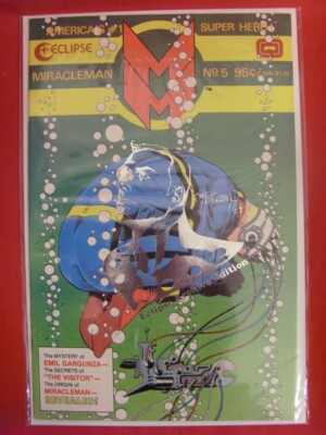 MIRACLEMAN 5 ARCHIVES PLATINUM ECLIPSE UNCIRCLUATED VARIANT COMIC 1986 VF/NM