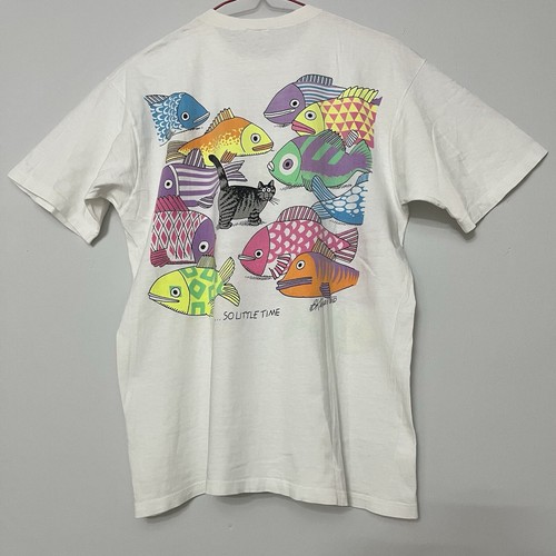 Deadstock Vintage Kliban Crazy Shirt 80’s Hawaii SN:659 never worn - Picture 6 of 10