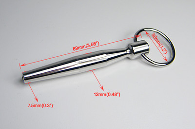 NEW STAINLESS STEEL SOUNDING Male Urethral Stretching Urethral PIPE
