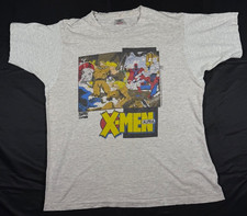 1995 X-men Alpha Vintage Marvel Shirt - Comic Images - REPAIRED SEE PICTURES