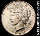 1925 Peace Dollar- Silver- Choice Gem Brilliant Unc++++ Luster No Reserve #J3988