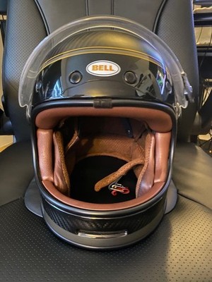 Bell Bullitt RSD Helmet Size XL Black Clear Shield