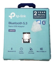 TP-Link USB Bluetooth Adapter for PC Bluetooth 5.3 Dongle Receiver Plug & Play