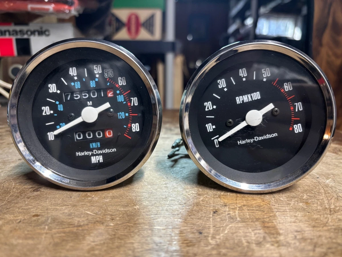 Harley-Davidson km/h Speedometer Gauges Individual Gauges for sale