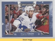 2017-18 Upper Deck Compendium Blue Braydon Coburn #226 READ 0e3