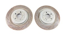 2017 C63s Rear Brake Rotors Disc Set Brembo Mercedes C63s Genuine Oem 2015-2021