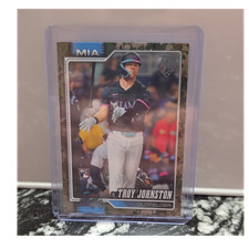 Topps 2026 Series 1 Troy Johnston Memorial Day Camo Rookie #317 /25 Marlins