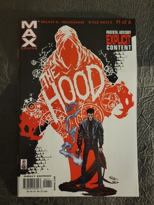 The Hood #1 2002 Marvel Max Brian K Vaughn 1st Appearance Parker Robbins