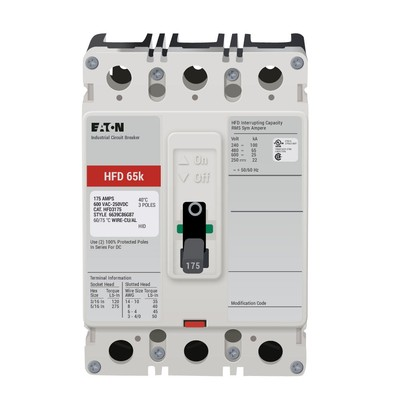 #ad HFD3175 Eaton Molded Case Circuit Breaker US $572.83