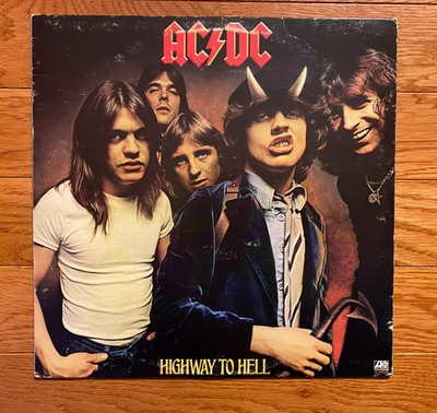 AC/DC - Highway to Hell LP Atlantic SD-19244 1979 Pressing
