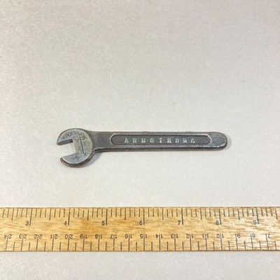 Vintage Armstrong 1/2'' Wrench Set Screw Pattern Angled Head #2 USA
