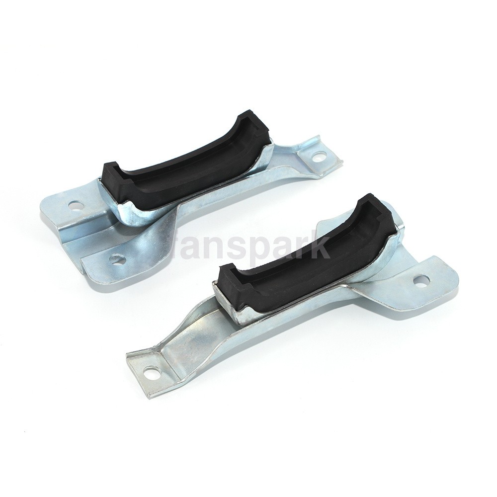 For  Chevy 1967-72 Truck Upper & Lower Radiator Bracket w/Rubber Set Support