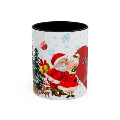 Taza para Cafe como regalo de Navidad con una frase en Español 
