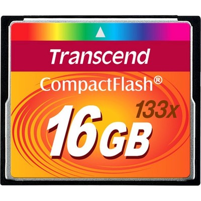Transcend 16GB CompactFlash CF Card 133x
