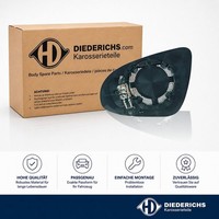Spiegelglas Aussenspiegel Rechts Diederichs 4212226 FÜR CitroËN Peugeot