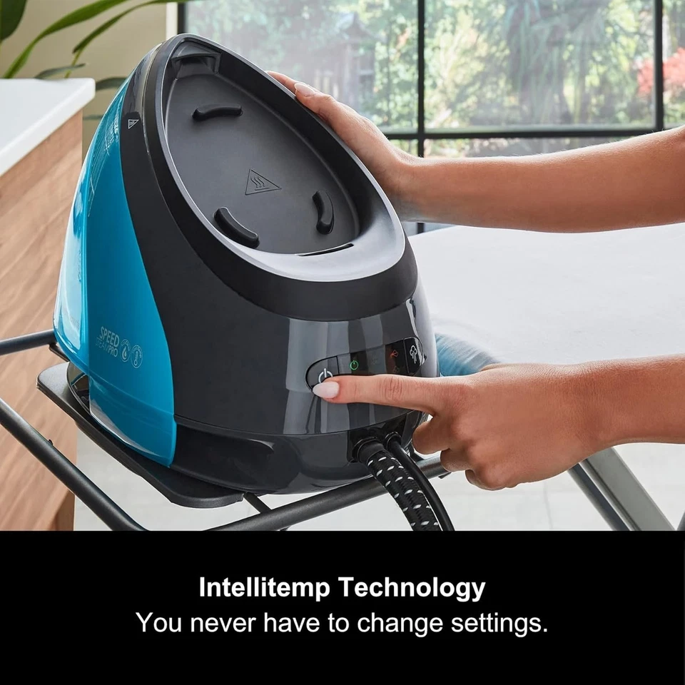 Morphy Richards SpeedSteam Pro 1.6L Water Tank, 1.8m Cord, 3000W, Blue 332103 - Image 4 of 4