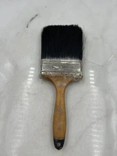 Vintage Rubberset Co 4 Inch Paint Brush Grand Prix Super Wood Handle Tapered