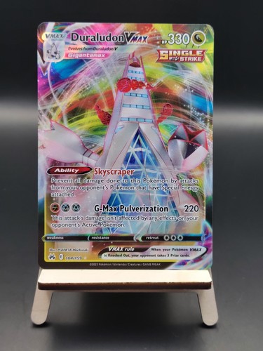 Duraludon VMAX - 104/159 (Ultra Rare) - Pokemon Sword & Shield: Crown Zenith
