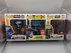 Funko Pop Star Wars 524 Concept Vader 262 2018 Convention Cad Bane 462 Boba Fett