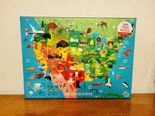 Mudpuppy The United States 1000 Piece Puzzle for Kids & Adults Family Fun