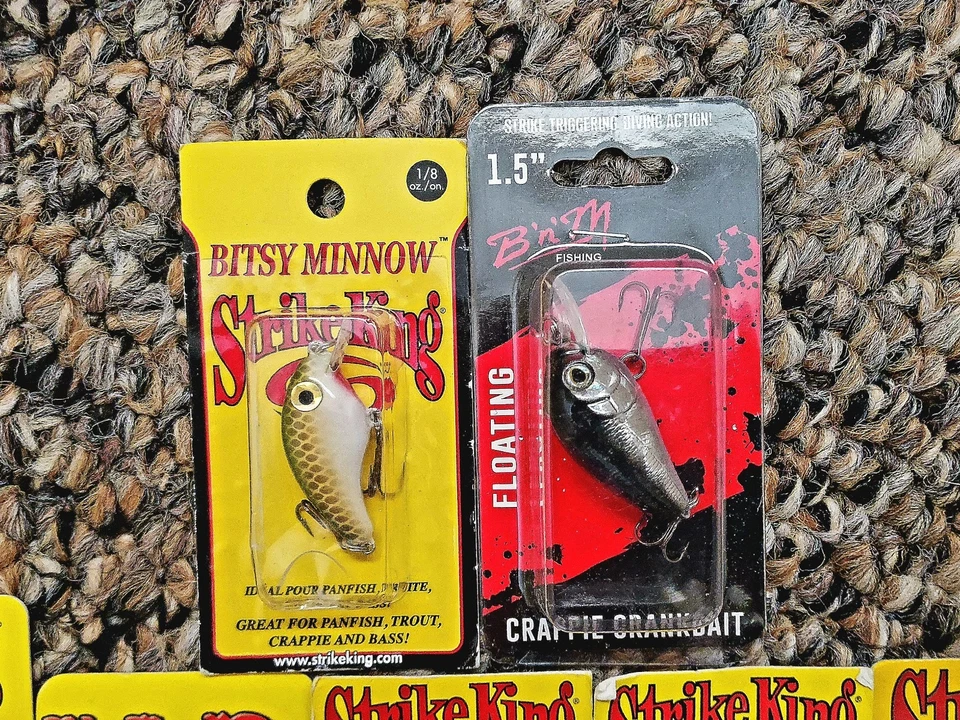 Lote de señuelos de pesca Strike King KVD XD Series J200 Jerkbait Crankbaits Bass Muskie Foto 2 de 4
