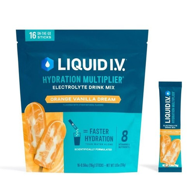 #ad Liquid I.V.® Hydration Multiplier Orange Vanilla Dream Electrolyte Powder $10.69
