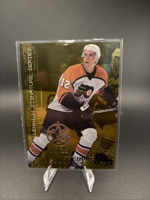 1999-00 In the Game Be A Player Millennium Signature Series - Simon Gagne 16/25