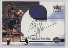 2001 Fleer Ultra WNBA Feel The Game Chamique Holdsclaw 00c5