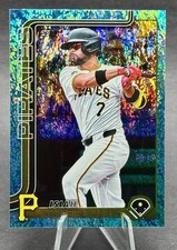 2025 Topps Series 2 - Isiah Kiner-Falefa Aqua Sandlitter #559 Pittsburgh Pirates